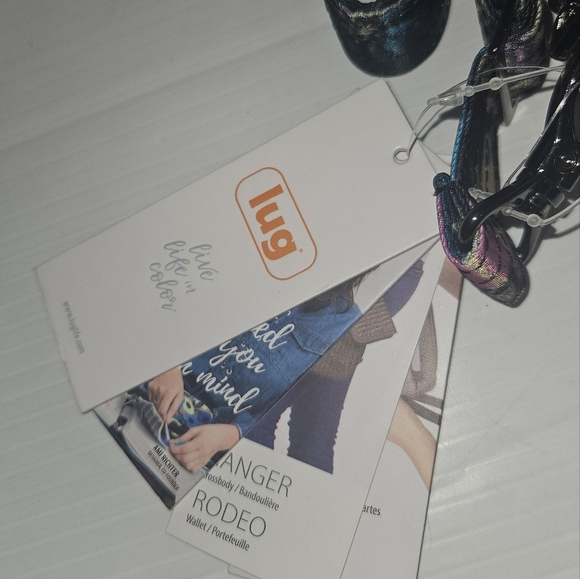 New LUG Ranger Bloom Floral Crossbody Bag Purse Medium - Picture 3 of 5